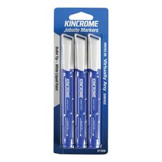 Kincrome Paint Marker 3 Pack White & Bullet Tip, , scanz_hi-res