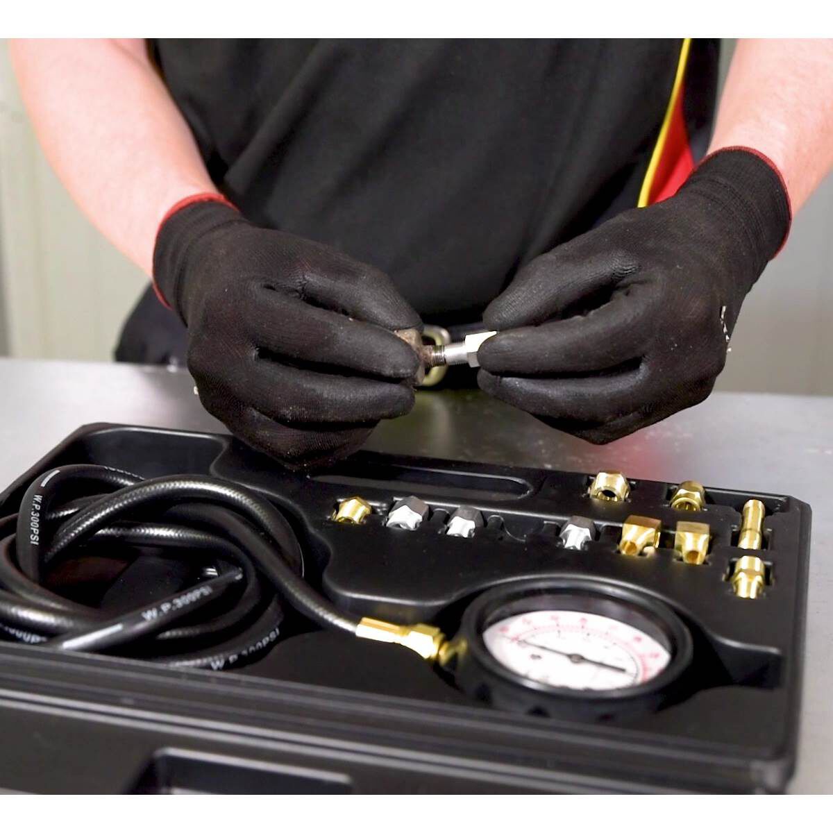 ToolPRO Engine Oil Pressure Test Kit 12 Piece, , scanz_hi-res