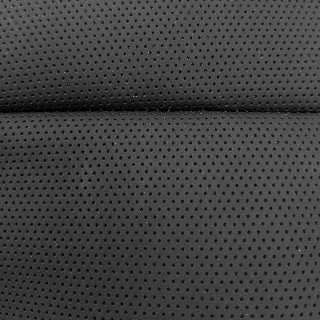 Dickies Premium Leather Look & Suede Seat Covers Black Adjustable Headrests Airbag Compatible, , scanz_hi-res