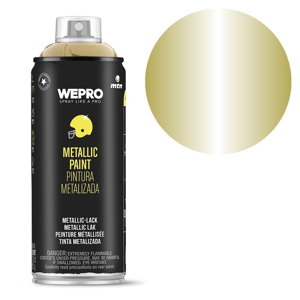 MTN Pro Metallic Gold Spray Paint 400mL, , scanz_hi-res