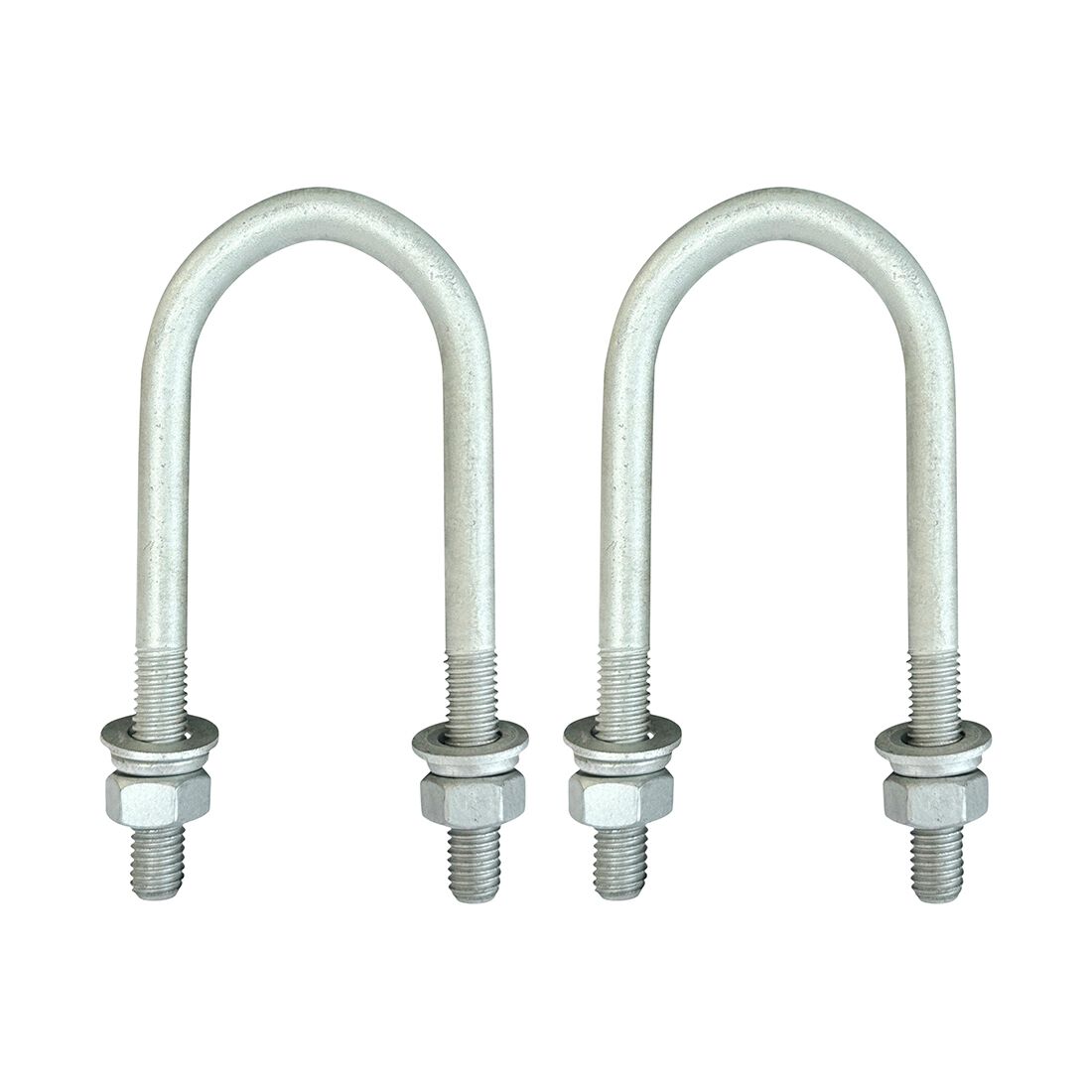 SCA Round Trailer U Bolt Kit 2 Piece Set, , scanz_hi-res