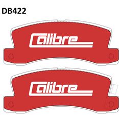 Calibre Disc Brake Pads DB422CAL, , scanz_hi-res