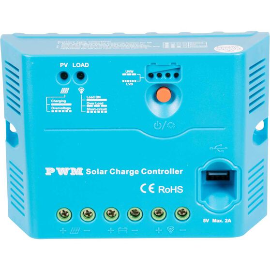 Ridge Ryder Solar Charge Regulator W Usb 12 24v 30 Amp Supercheap Auto New Zealand