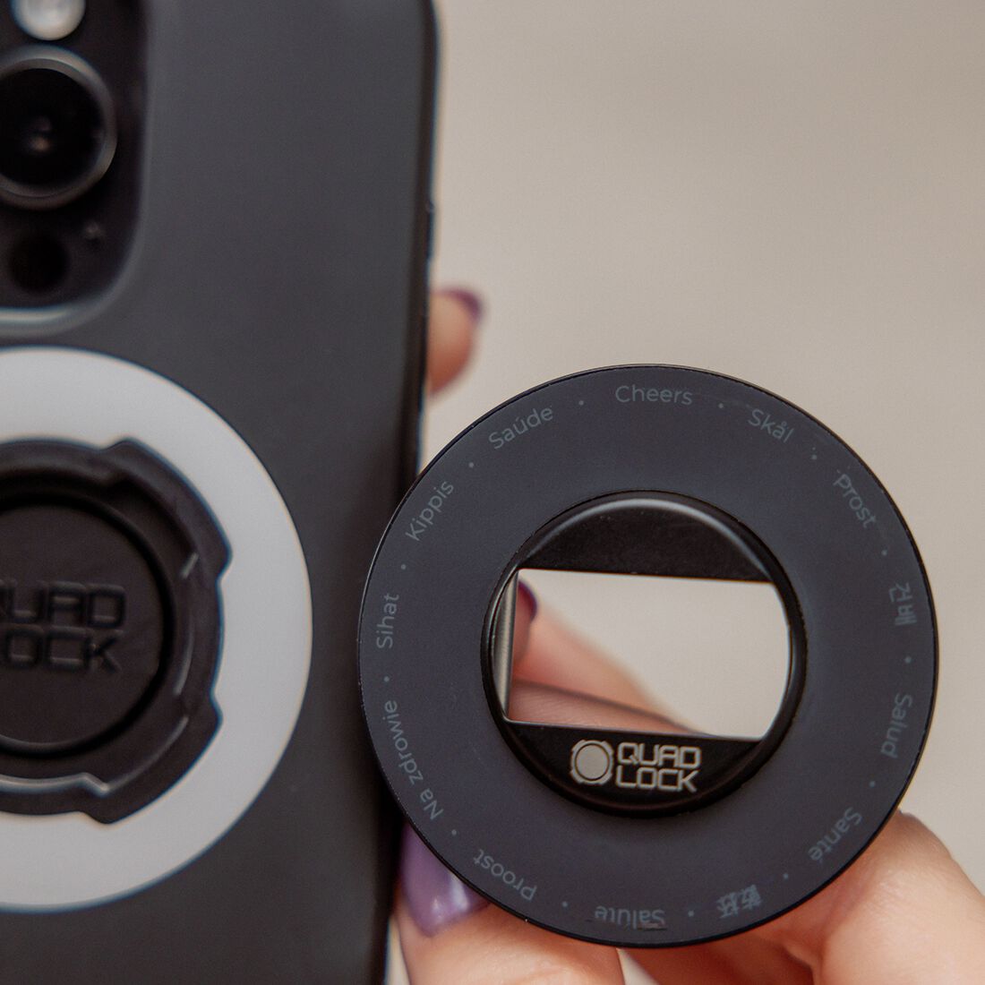 Quad Lock MAG Phone Ring/Stand and Bottle Opener, , scanz_hi-res