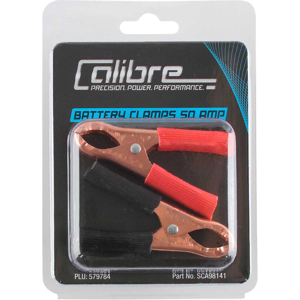 Calibre Battery Clamps Twin Pack, 50 Amp Supercheap Auto New Zealand