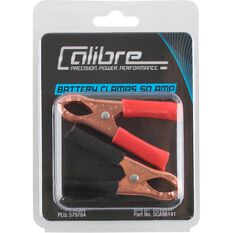 Calibre Battery Clamps - Twin Pack, 50 Amp, , scanz_hi-res