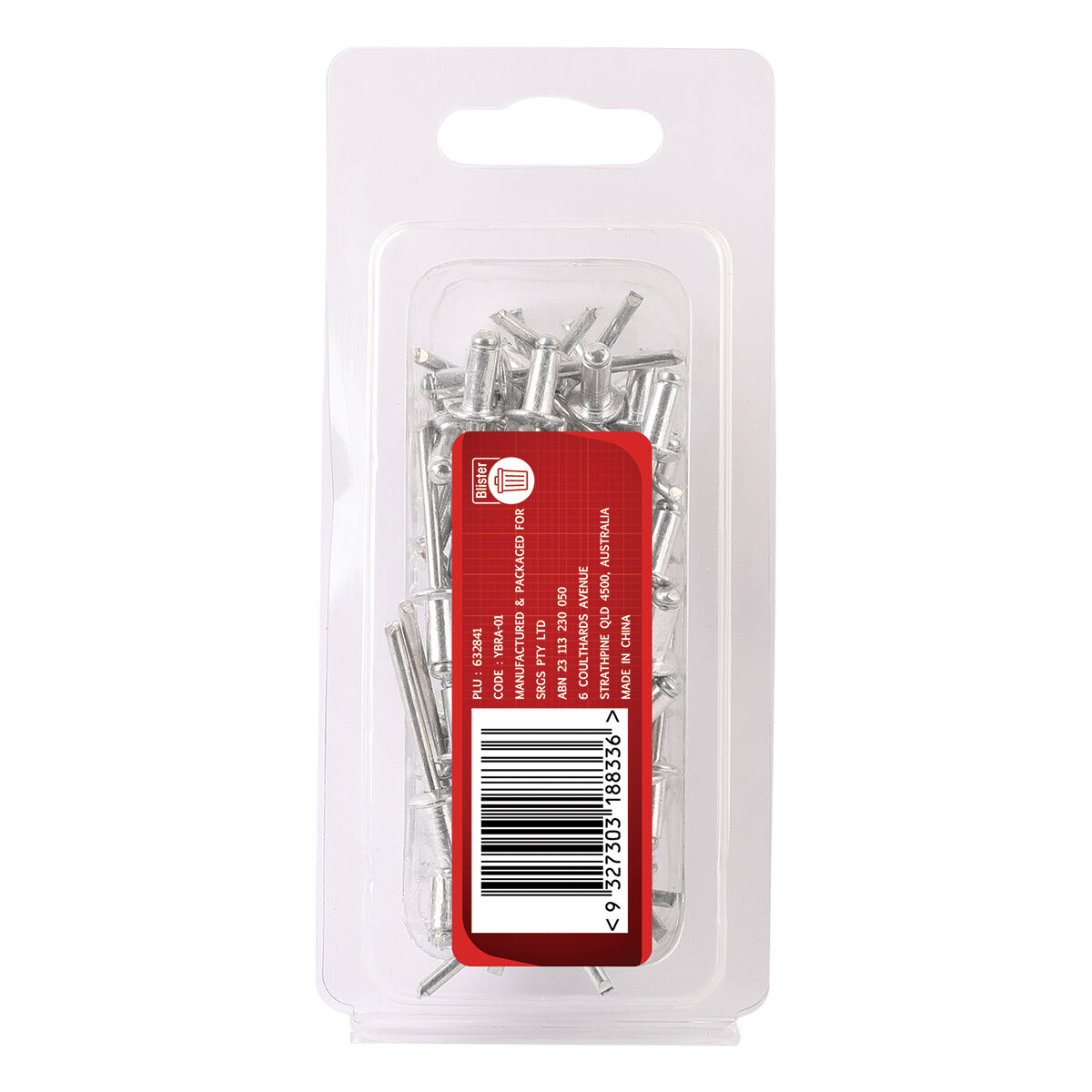 ToolPRO Aluminium Rivets 4mm x 9.5mm 100 Piece, , scanz_hi-res