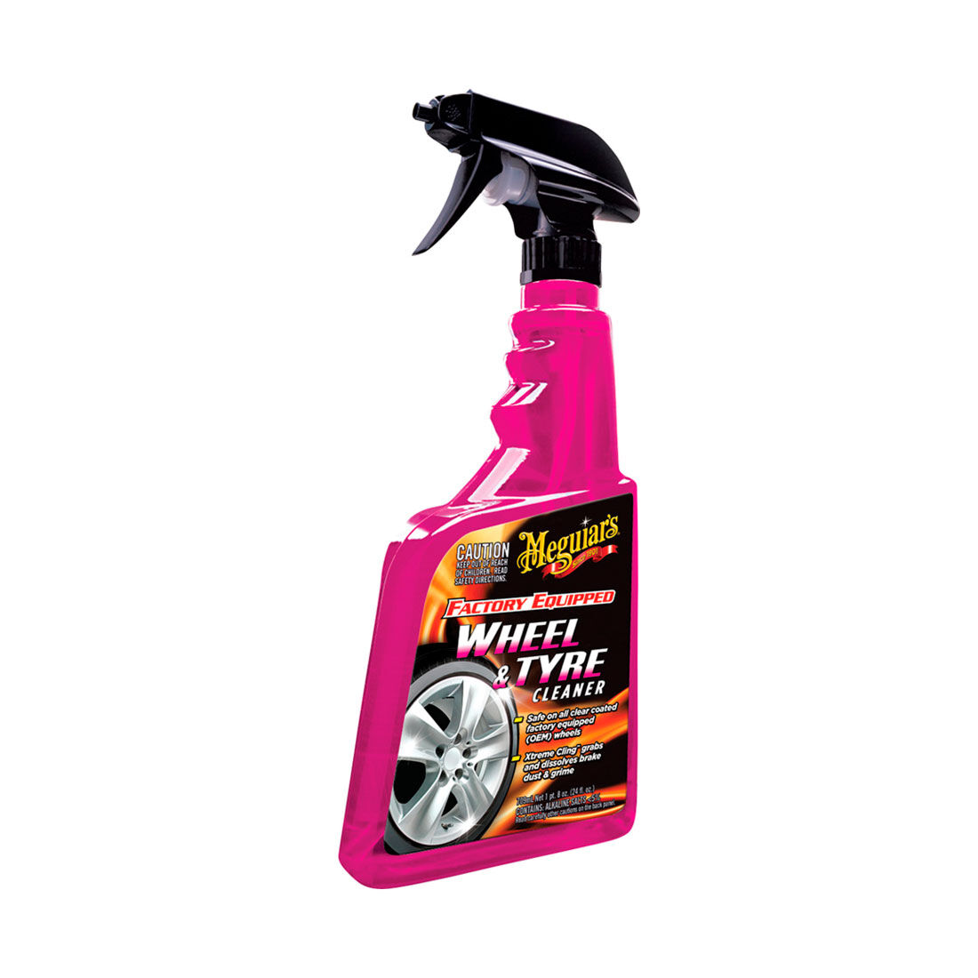 Meguiar's Hot Rims Wheel & Tyre Cleaner 709mL, , scanz_hi-res