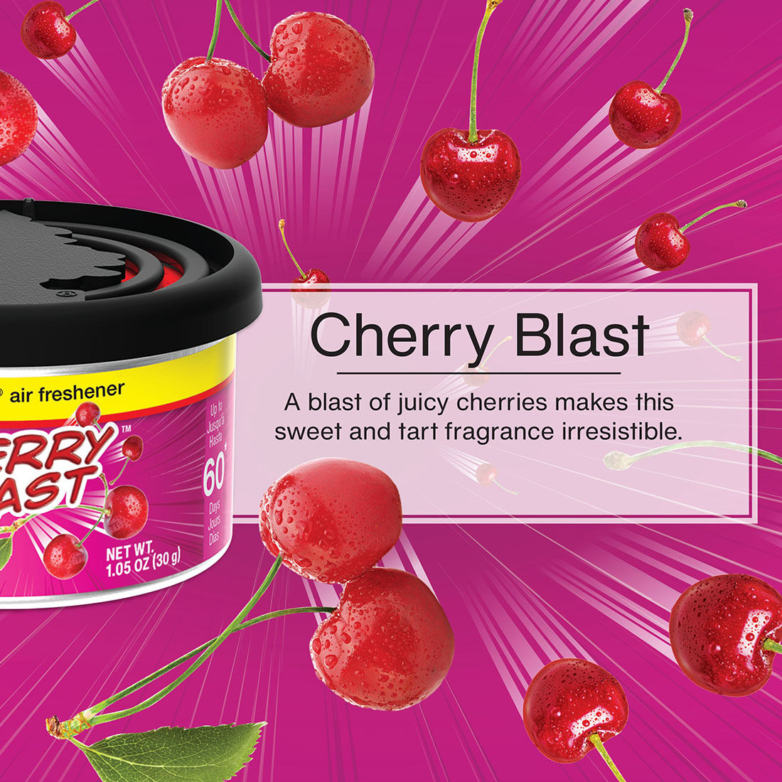 Little Trees Air Freshener Can Cherry Blast 30g, , scanz_hi-res
