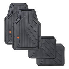 Dickies Rubber OG Logo Car Floor Mats - Set of 4, Black, , scanz_hi-res