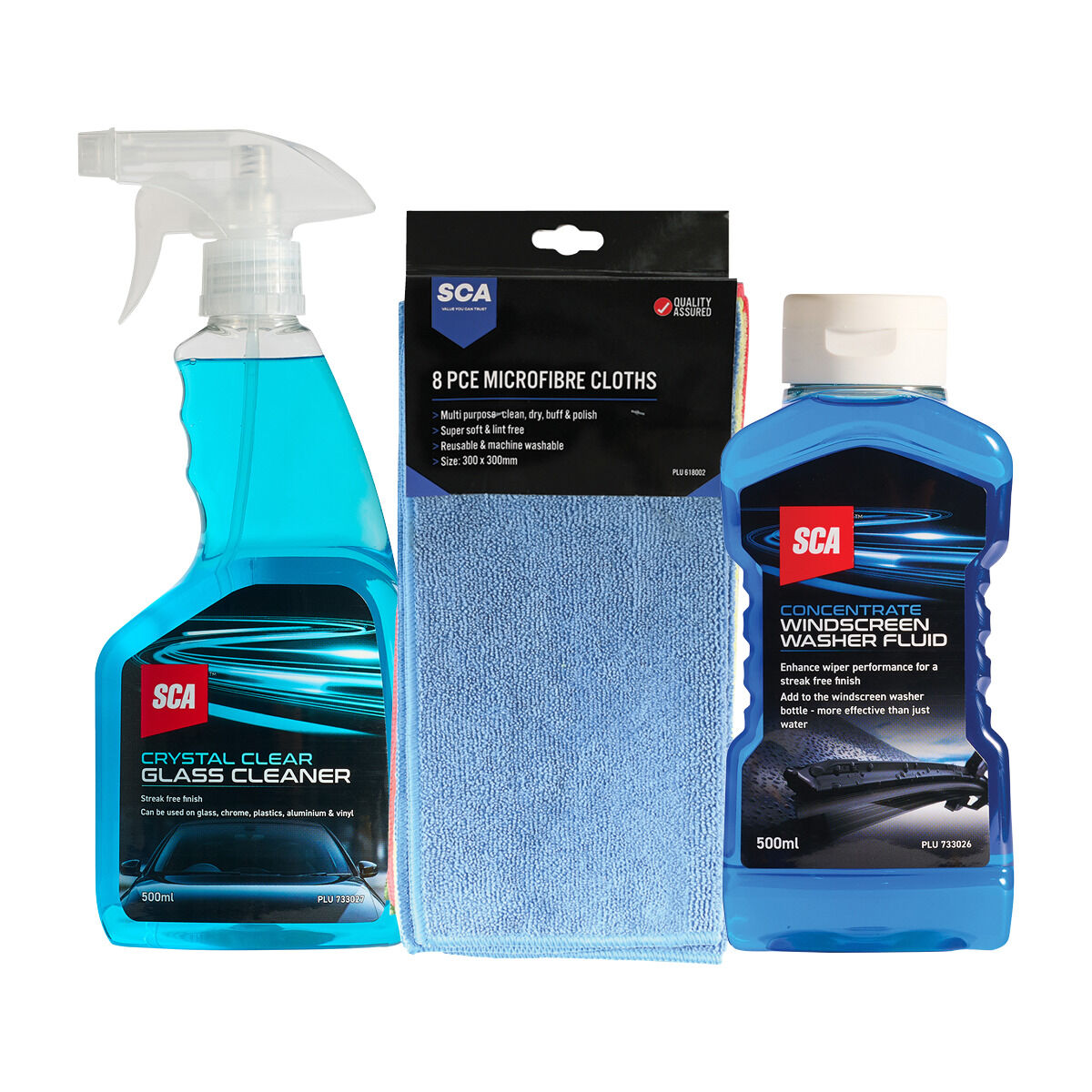 SCA Glass & Windscreen Cleaning Kit, , scanz_hi-res