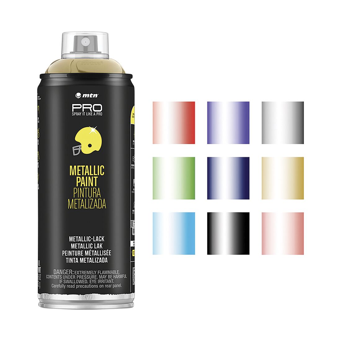 MTN Pro Metallic Gold Spray Paint 400mL Supercheap Auto New Zealand