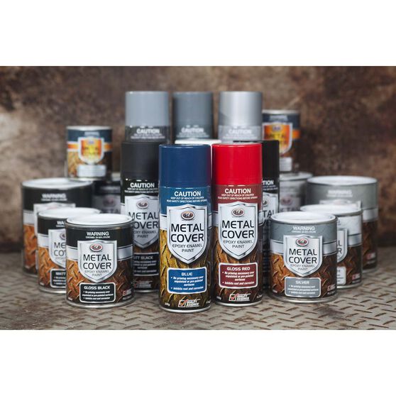 Sca Metal Cover Enamel Rust Paint Silver 500ml Supercheap Auto New Zealand
