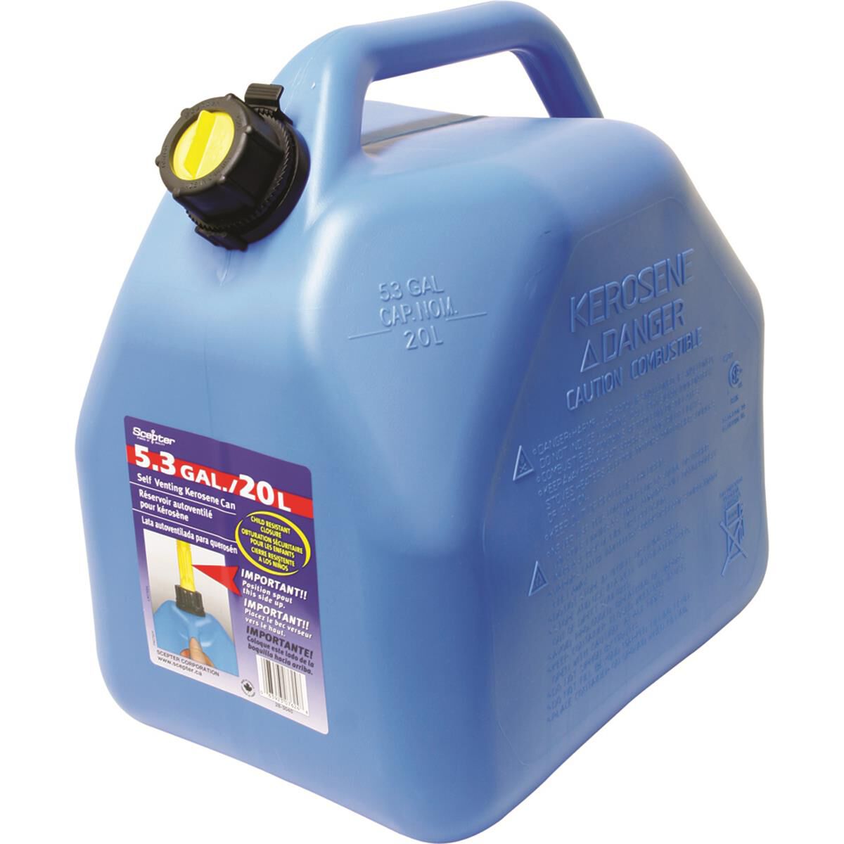 Jerry Can - Kerosene, 20 Litre 