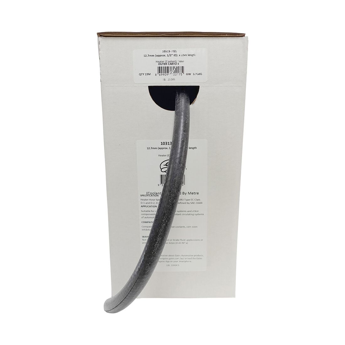 Gates Heater & Coolant Hose 12.7mm (1/2 inch) Sold by Metre, , scanz_hi-res