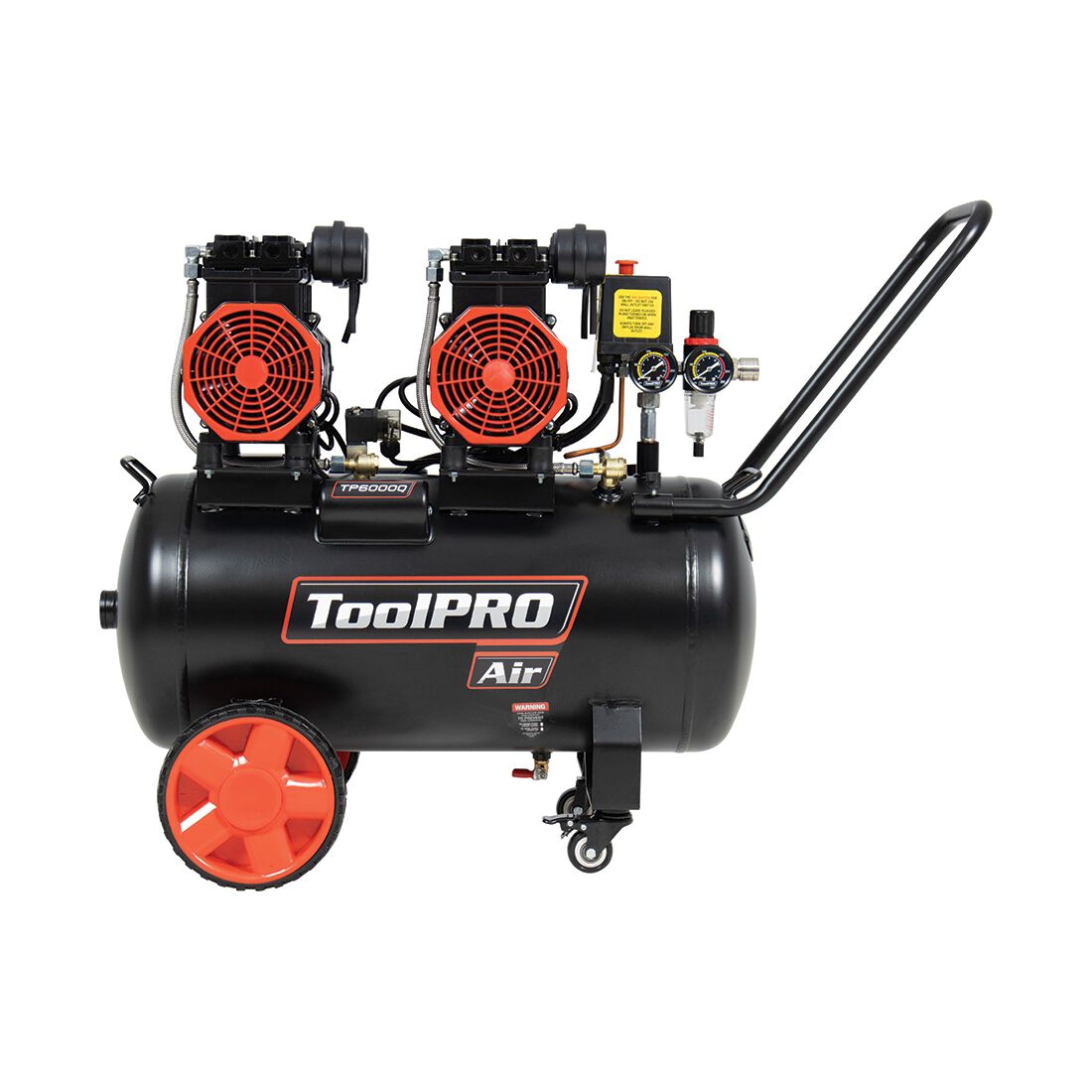 ToolPRO Air Compressor Silenced 2.75HP 50 Litre tank, , scanz_hi-res