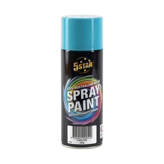 5 Star Enamel Spray Paint Turquioise 250g, , scanz_hi-res