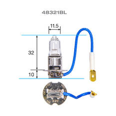 Narva Headlight Globe - H3, 12V 55W, 48321BL, , scanz_hi-res