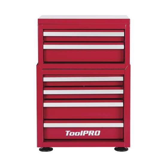 ToolPRO Mini Tool Cabinet 4 Drawer Red, , scanz_hi-res