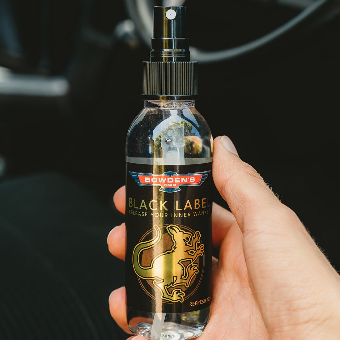Bowden's Own Spray Air Freshener - Black Label 125mL, , scanz_hi-res