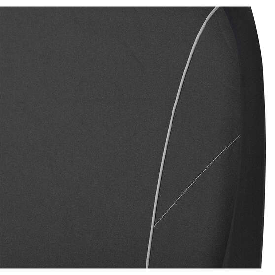 SCA Essential Polyester Seat Covers Black, Adjustable Headrests, Size 30, Front, Airbag Compatible, , scanz_hi-res