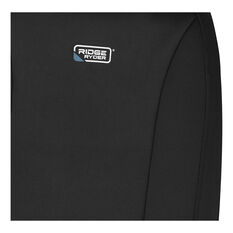Ridge Ryder Neoprene Seat Covers Black Adjustable Headrests Airbag Compatible 30SAB, , scanz_hi-res