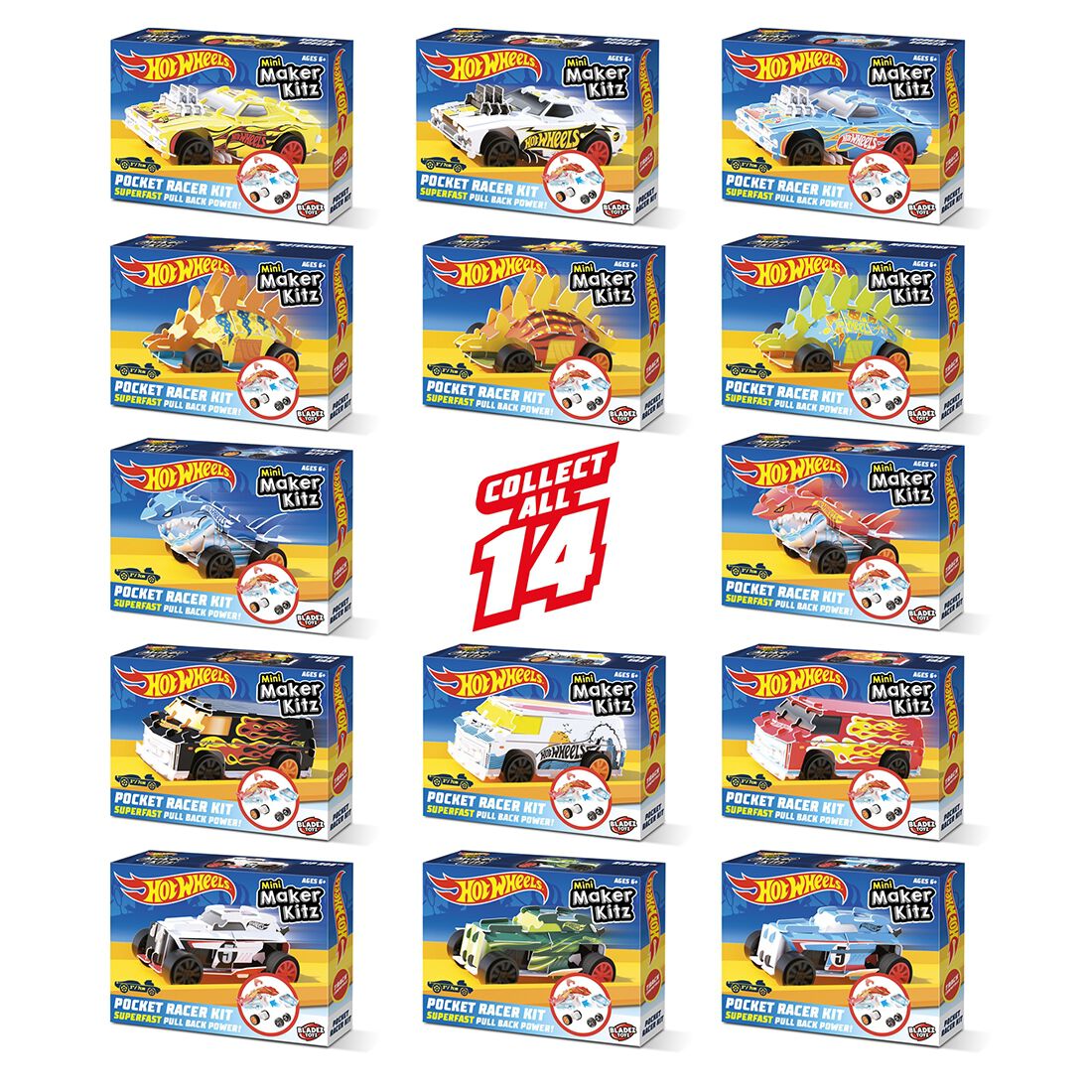 Hot Wheels Mini Maker Kitz - Single, , scanz_hi-res