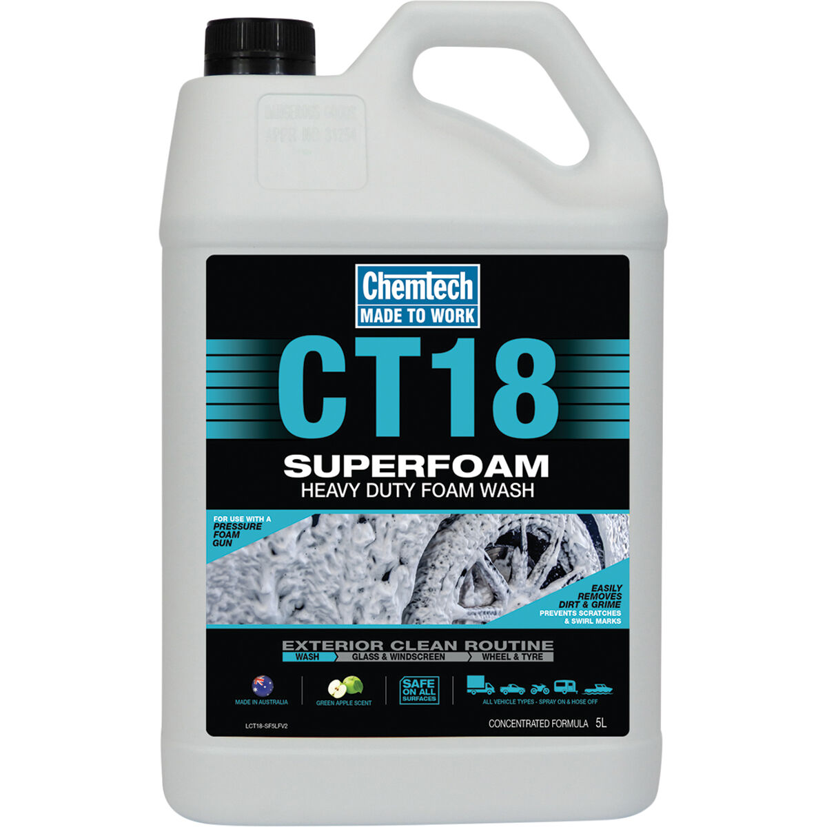 Chemtech CT18 Superfoam 5 Litre, , scanz_hi-res