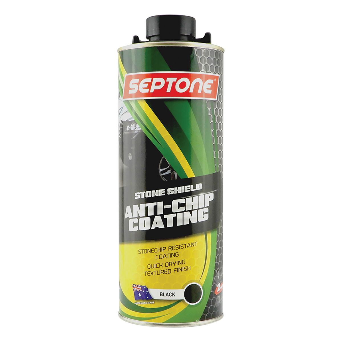 Septone&reg; Stone Shield Anti-Chip Coating Black - 1 Litre, , scanz_hi-res