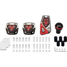 TypeS Red Gear Knob & Pedal Pad Set Manual, , scanz_hi-res