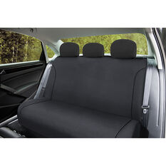 SCA Canvas Seat Covers - Charcoal/Grey Adjustable Headrests Size 06H Rear Seat, , scanz_hi-res