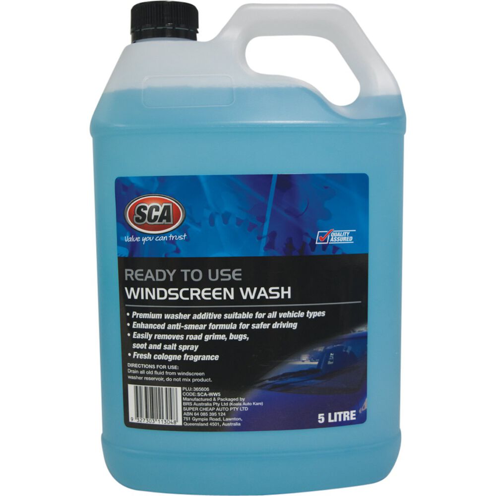 SCA Windscreen Wash Ready to Use 5L Supercheap Auto New Zealand