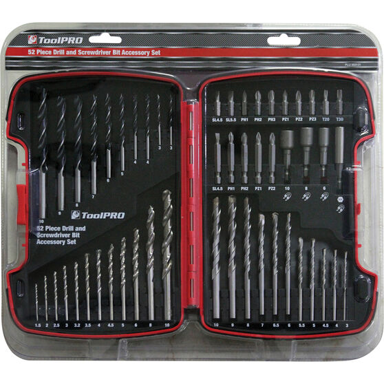 ToolPRO Drill and Bit Kit 52 Piece, , scanz_hi-res