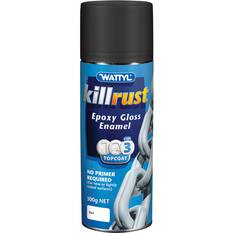 Wattyl Killrust Epoxy Gloss Enamel Paint, Black - 300g, , scanz_hi-res