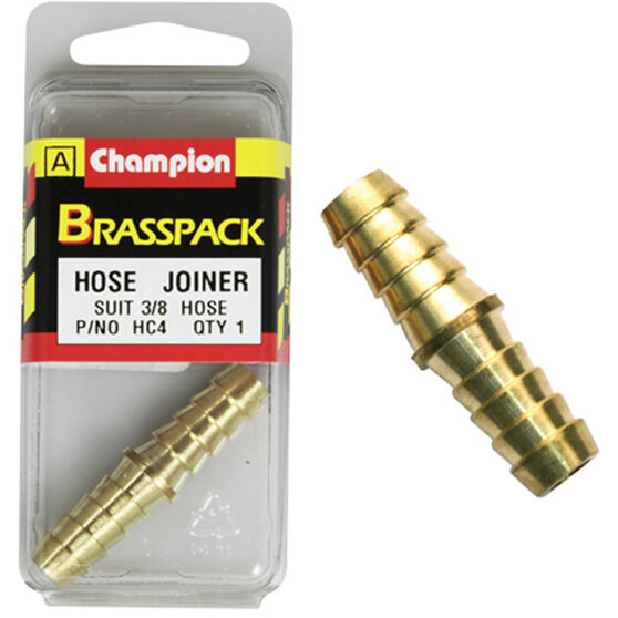 Champion Hose Joiner - 3 / 8inch, Brass, , scanz_hi-res