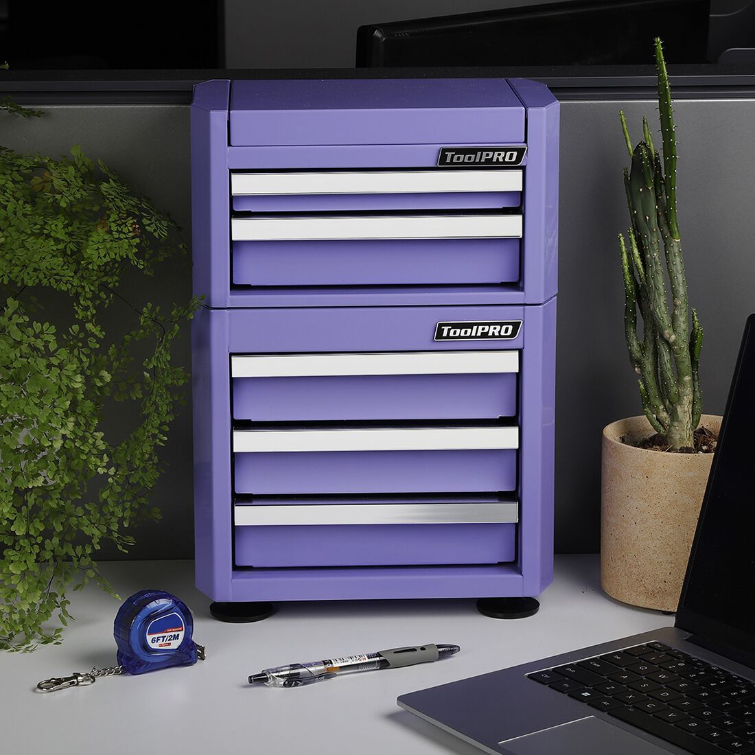 ToolPRO Mini Edge Tool Cabinet Lavender, , scanz_hi-res