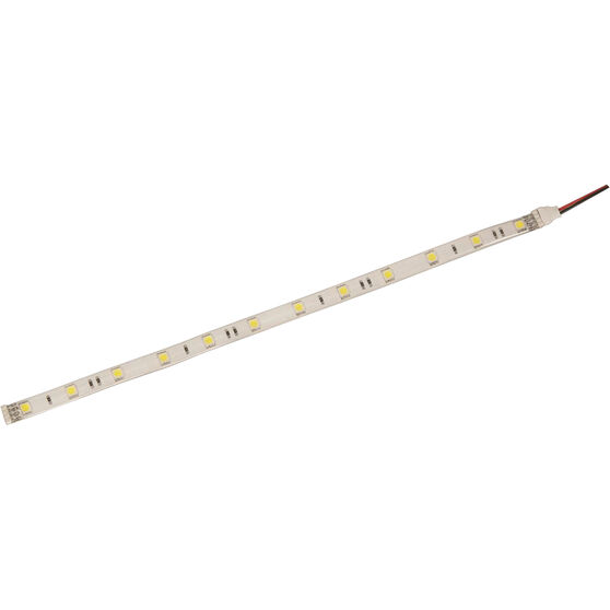 Enduralight Flexible LED Light Strip - Cool White, White Backing 30cm, , scanz_hi-res