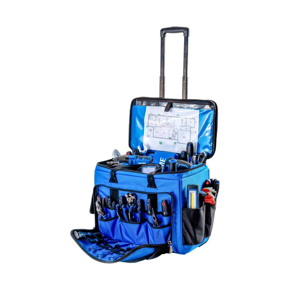 Kincrome Technicians Rolling Tool Bag 460mm, , scanz_hi-res