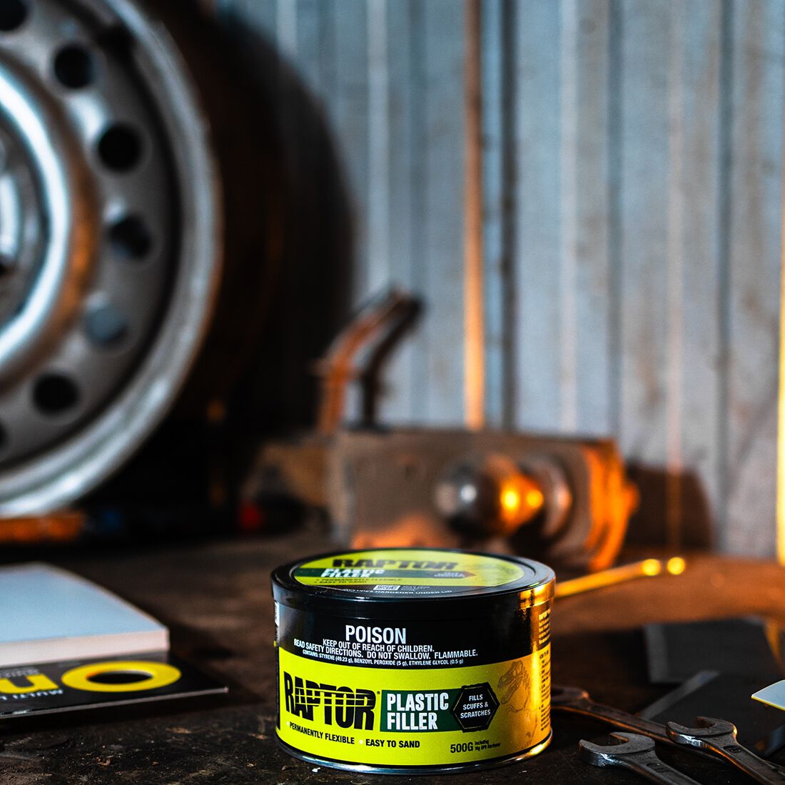 Raptor Plastic Filler 500g, , scanz_hi-res