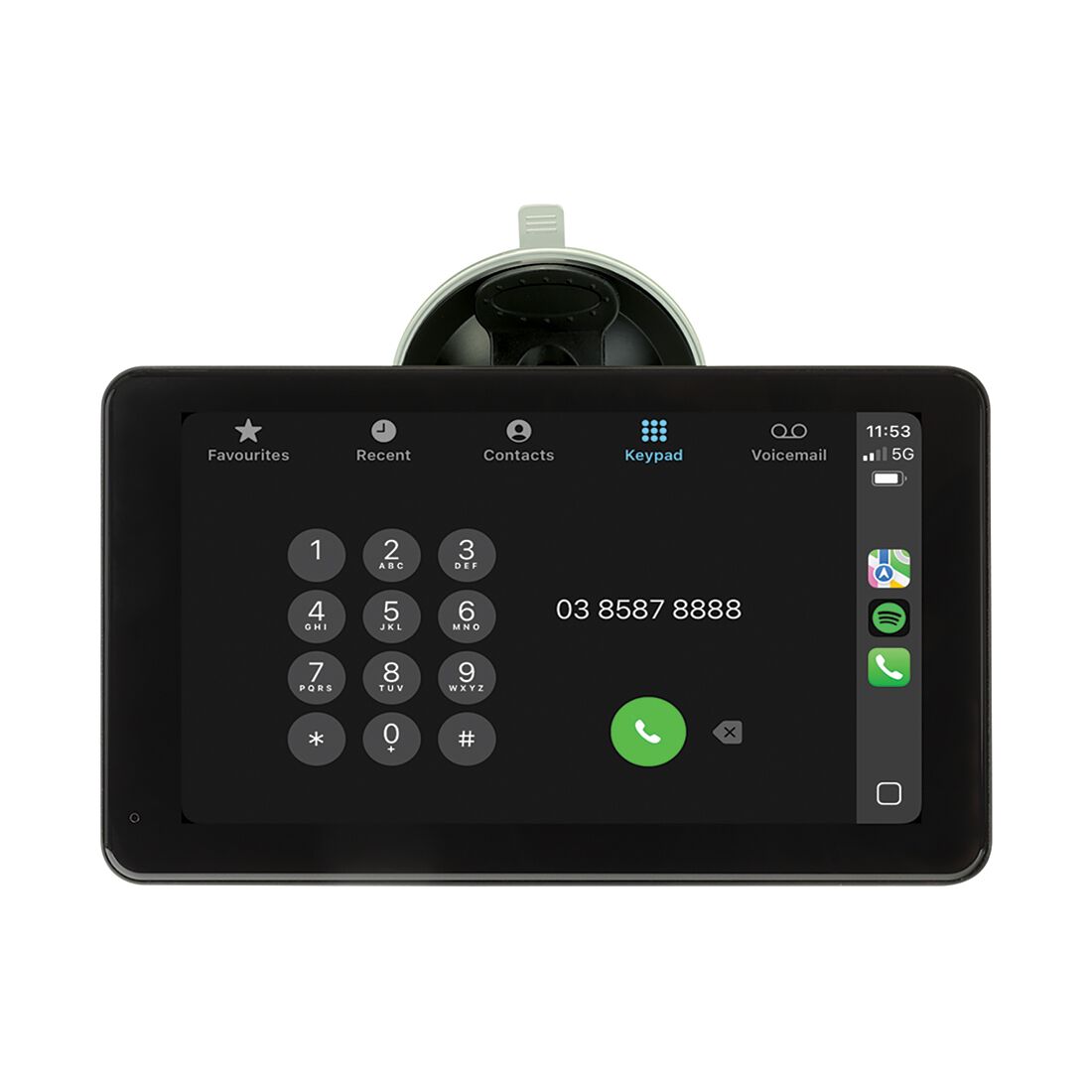 Aerpro 7" Wireless Smartphone Monitor With Reverse Camera, , scanz_hi-res