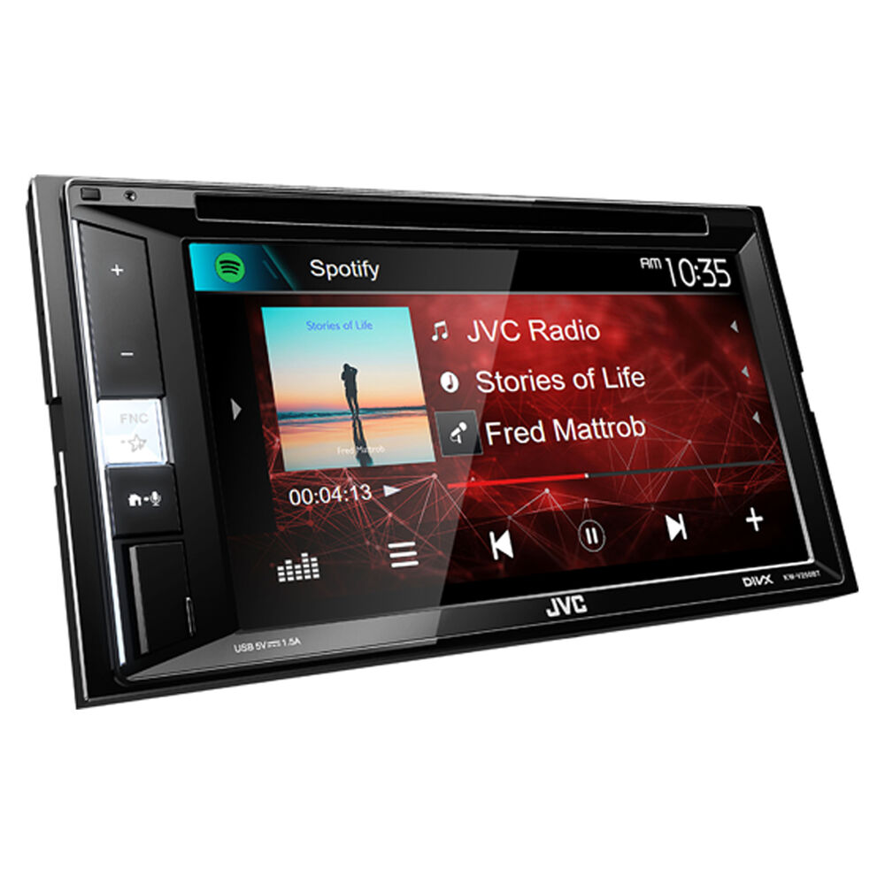 Jvc 6 2 Touchscreen Dvd Player With Bluetooth Kw V250bt