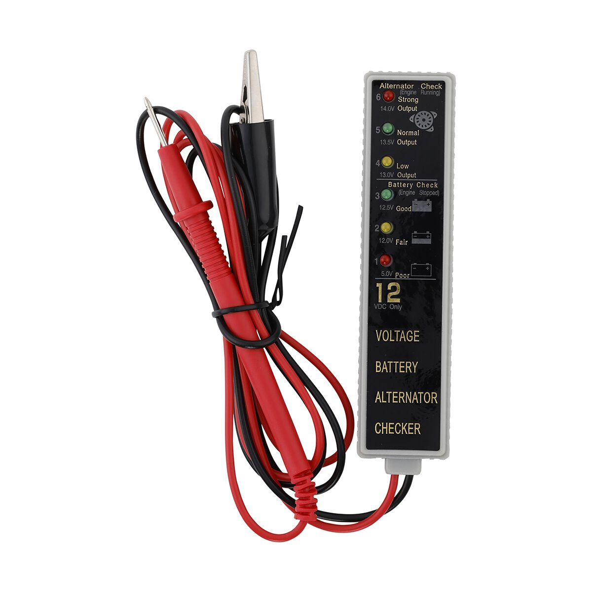 Toledo Battery & Alternator Voltage Tester, , scanz_hi-res