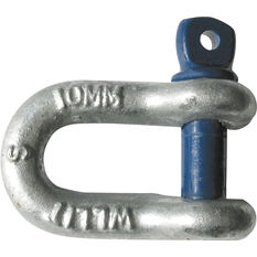 Trojan D Shackle - High Tensile, Rated to 1000kg, 10mm, , scanz_hi-res