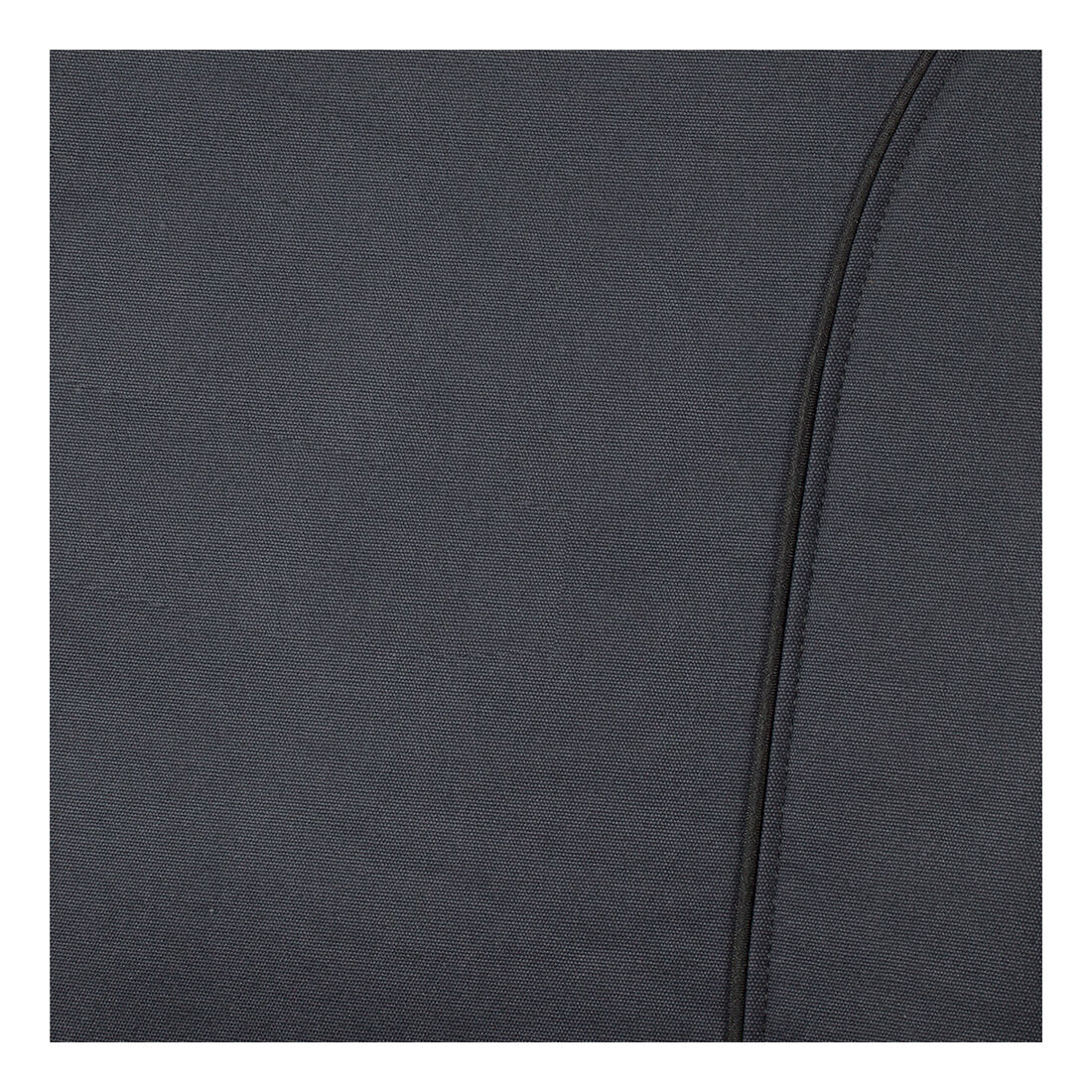 Ridge Ryder Canvas Seat Cover Charcoal/Black Piping Adjustable Headrests Rear Seat 06H, , scanz_hi-res