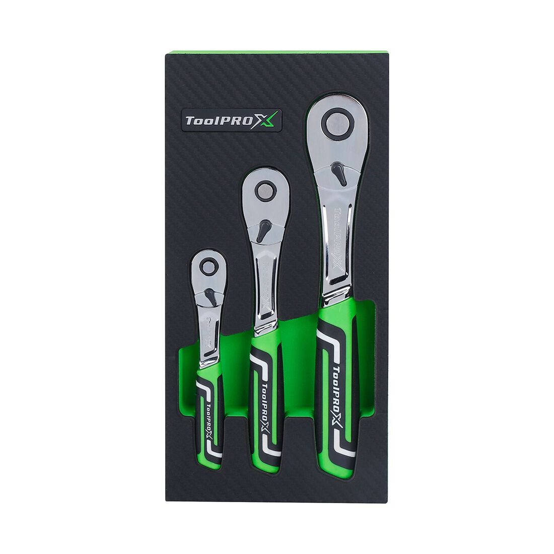 ToolPRO-X 144 Position Ratchet Set 3 Piece, , scanz_hi-res