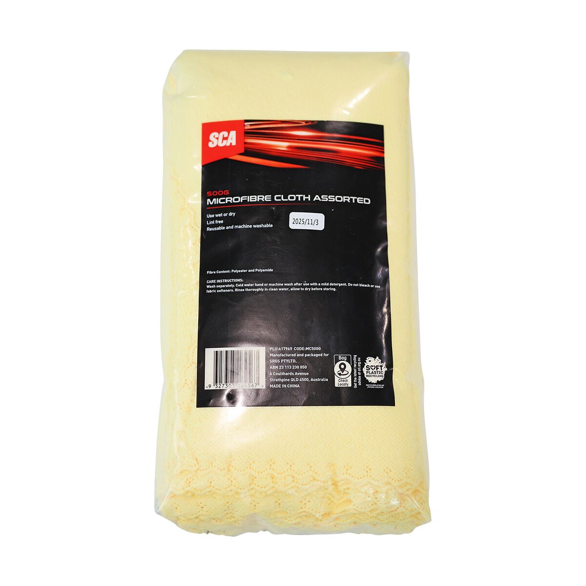 SCA Microfibre Cloth Assorted Pack 500g, , scanz_hi-res
