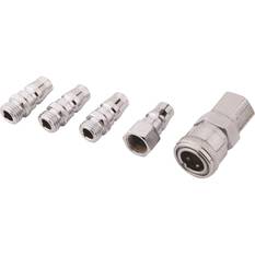 Blackridge Air Fitting Set Plug and Coupler 1/4" 5 Piece, , scanz_hi-res