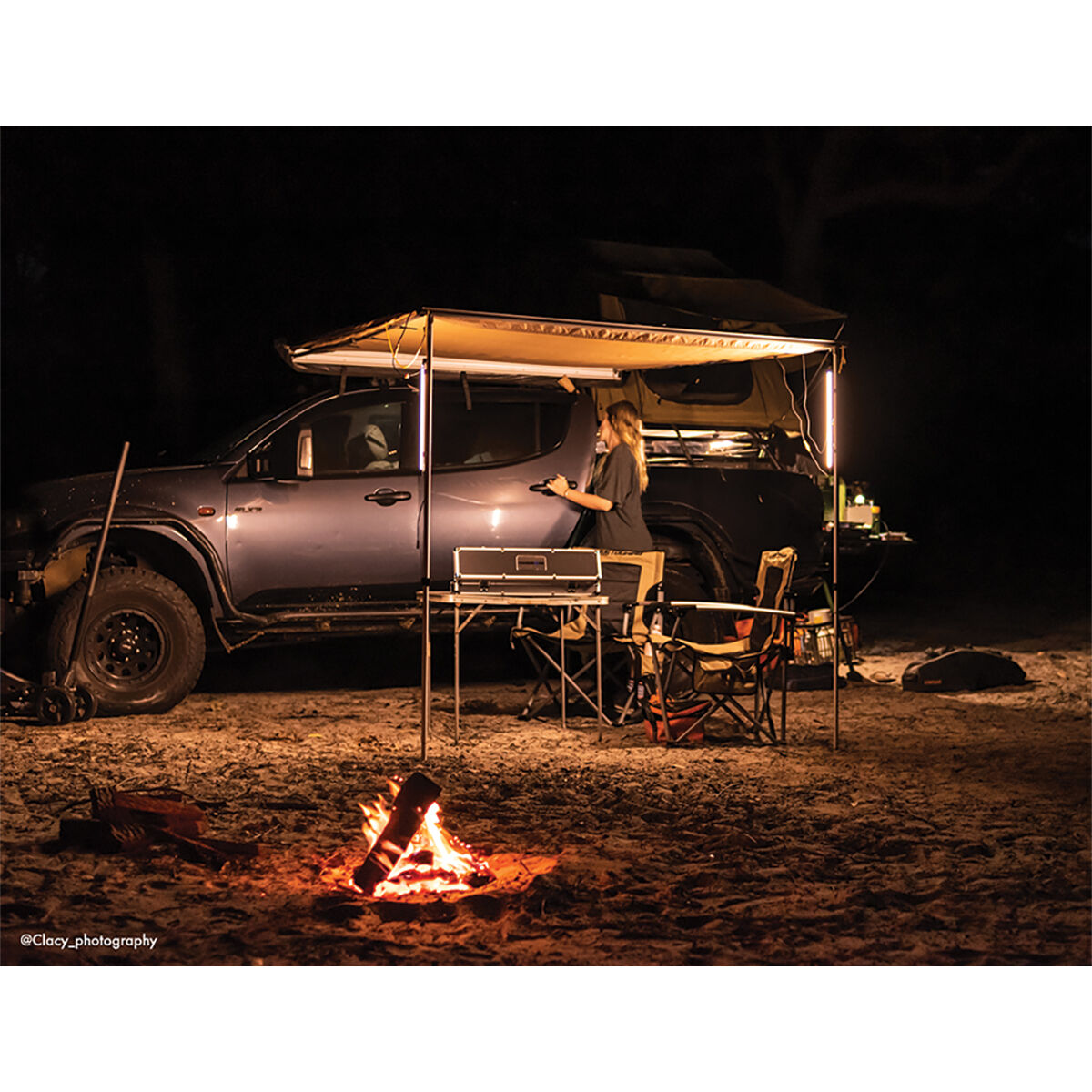 Hardkorr 6 Bar Tri Colour LED Camp Light Kit, , scanz_hi-res