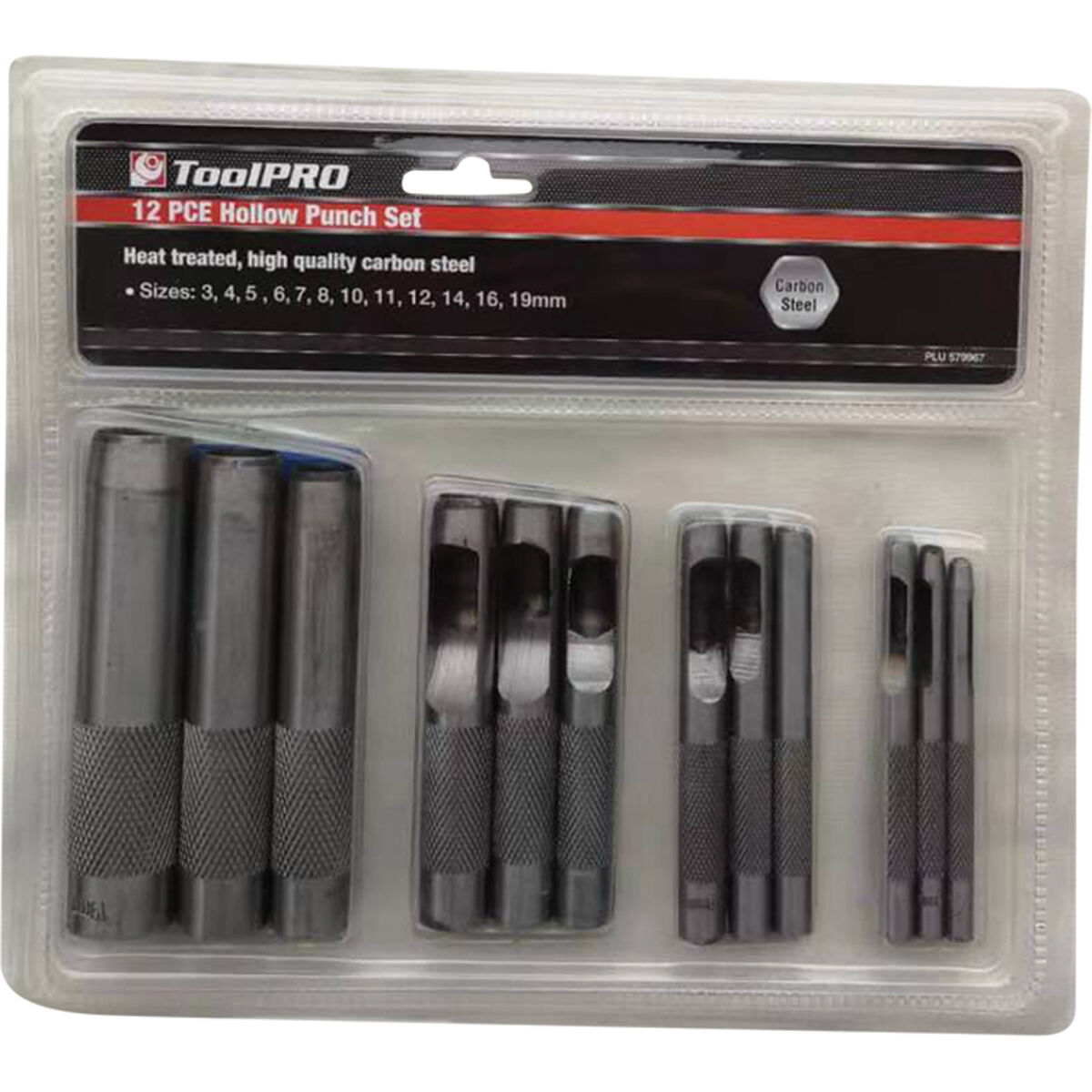 ToolPRO Hollow Punch Set - 12 Piece, , scanz_hi-res