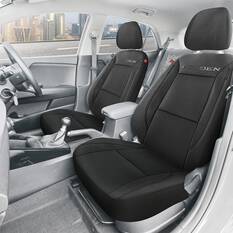 Holden Heritage 2-piece Belmont Front Seat Covers - Black, , scanz_hi-res